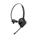 Yealink WH63 E2 Teams Wireless Headset Boom Microphone Monaural Ear-hook Black