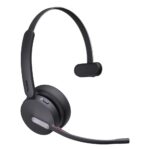 Yealink WH64 Mono Teams Headset Wireless DECT Bluetooth USB-C Black Boom Mic for Office