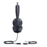 Yealink YHS36 E2 Dual Wired Headset with Boom Microphone and Noise Cancelling Black