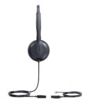 Yealink YHS36 E2 Mono Headset Wired Black with Boom Noise-canceling Microphone for Office Call Centre